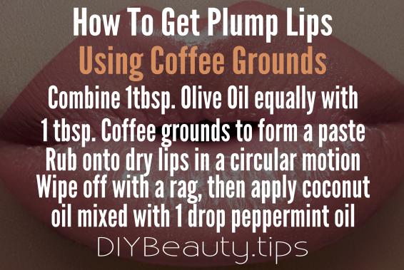 how-to-get-plump-lips-using-coffee-grounds
